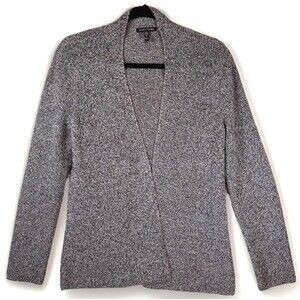Eileen Fisher Gray Open Front Cardigan